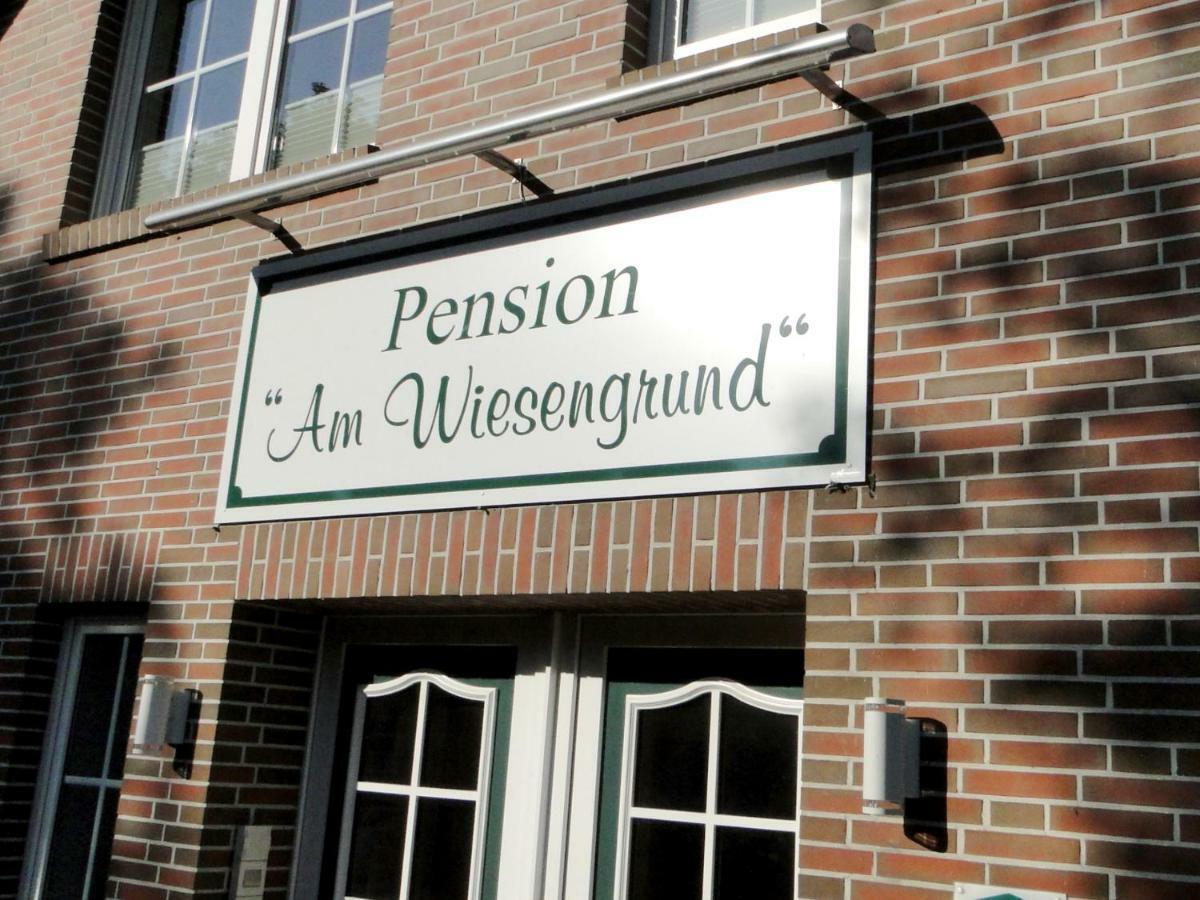 Pension Am Wiesengrund Detern Buitenkant foto