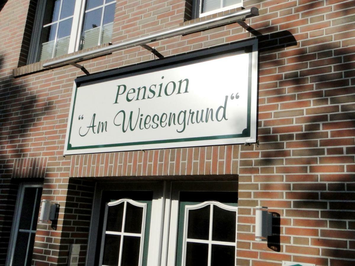 Pension Am Wiesengrund Hotel Detern Buitenkant foto