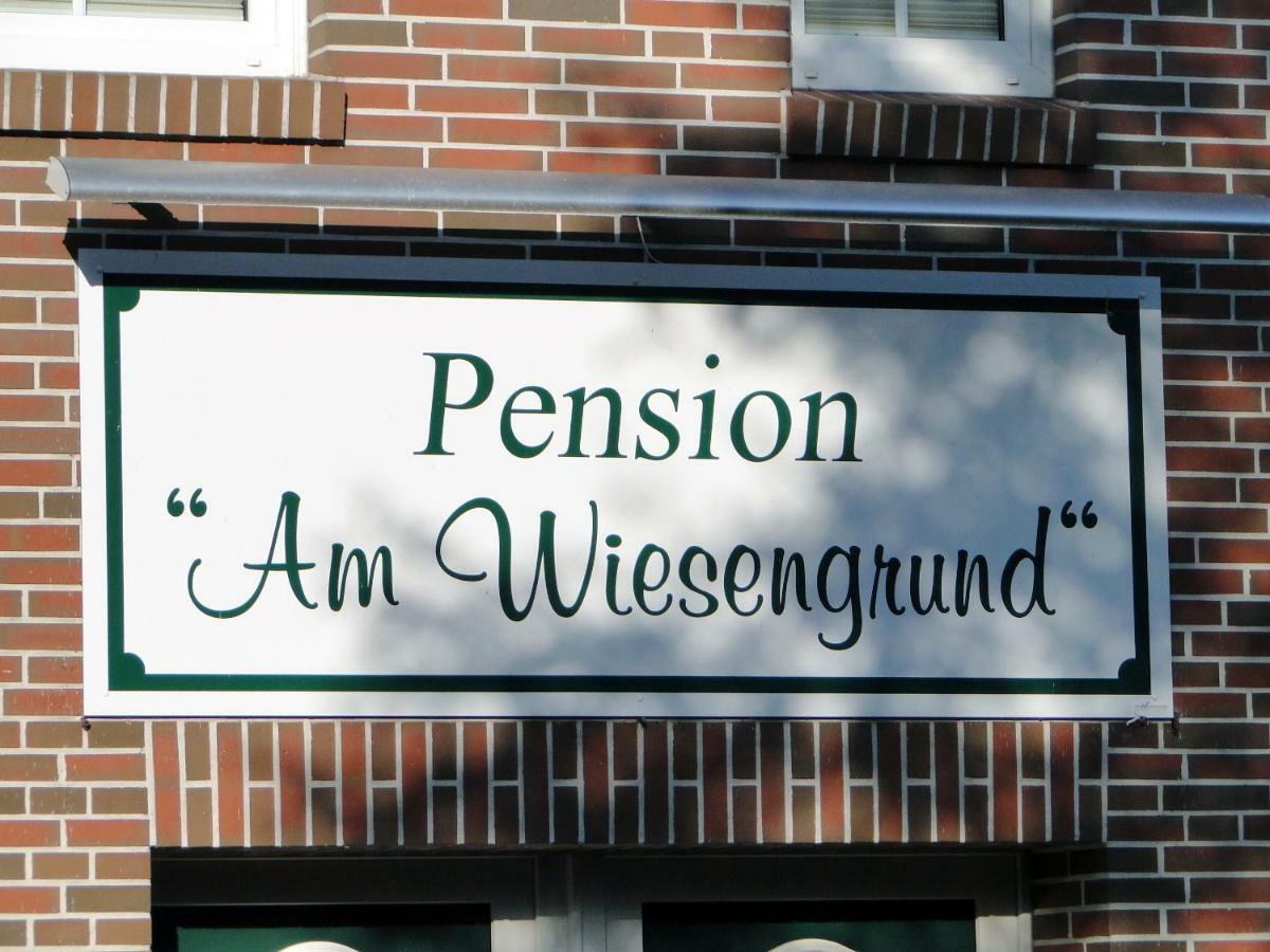 Pension Am Wiesengrund Hotel Detern Buitenkant foto